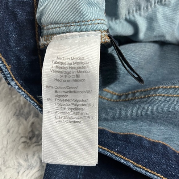 Madewell 9” High rise skinny jeans with exposed button fly size 28 - Picture 7 of 8